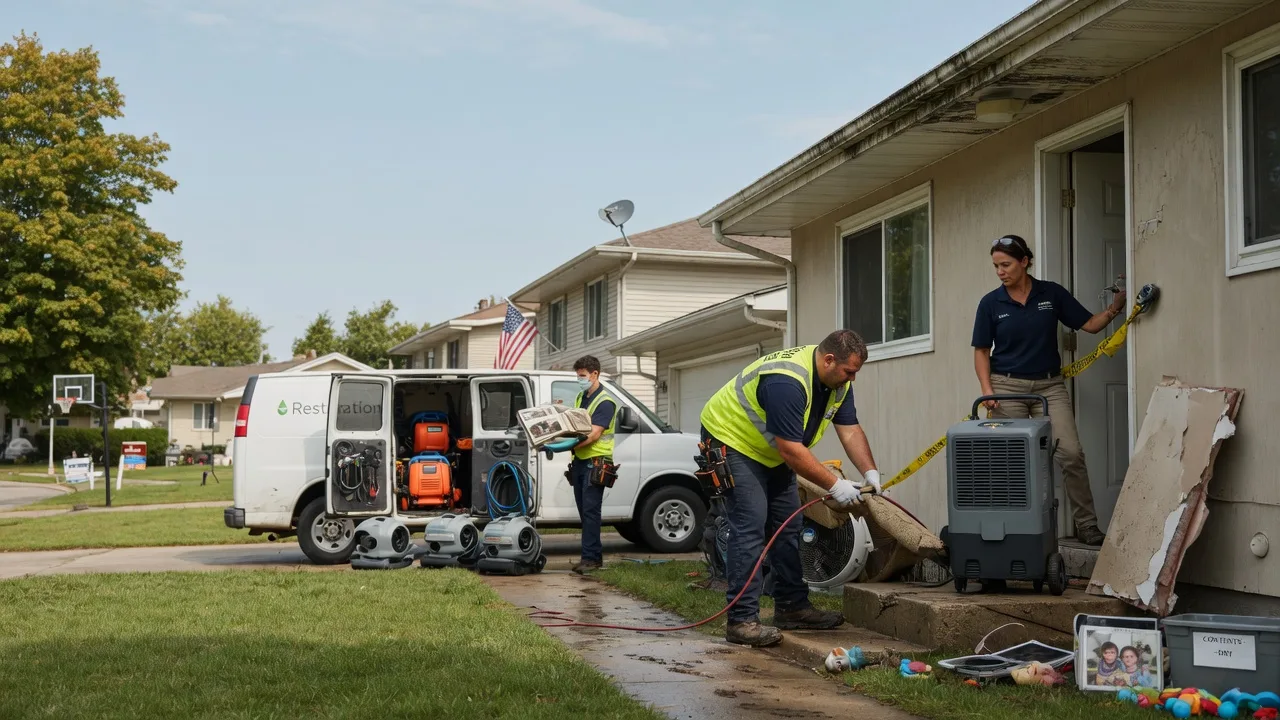 Water Damage Restoration in Maineville, OH near me